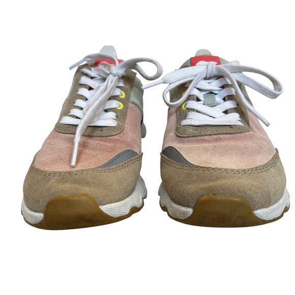 Sorel Size 8.5 Colorful Pink Kinetic Lite Athletic Sneaker Shoe Walking Comfort - Picture 3 of 11